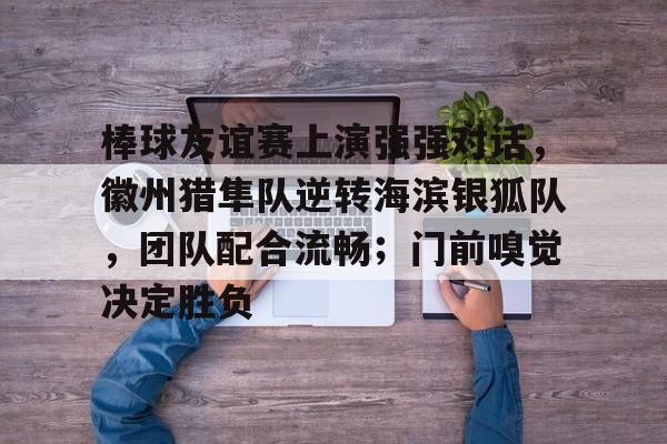 关于棒球友谊赛上演强强对话，徽州猎隼队逆转海滨银狐队，团队配合流畅；门前嗅觉决定胜负的信息